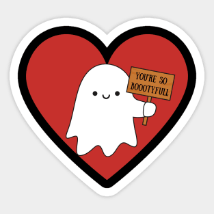 You’re so bootyfull halloween design Sticker